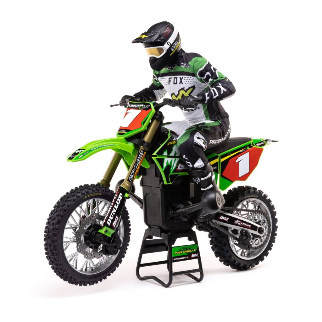 Losi Promoto-MX 1/4 Motorcycle RTR Combo Pro Circuit