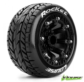 Louise ST-ROCKET Däck/Fälg 2.2 Svart Soft 2-pack