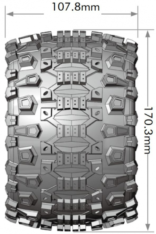 Louise MT-UPHILL Däck/Fälg 3.8 Sport 2-pack - Bild 3