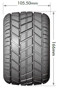 Louise MT-ROCKET Däck/Fälg 3.8 Sport Soft 2-pack - Bild 3