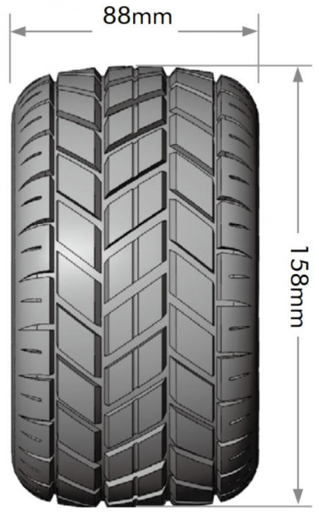 Louise ST-ROCKET Däck/Fälg 3.8 Sport Soft 2-pack - Bild 3