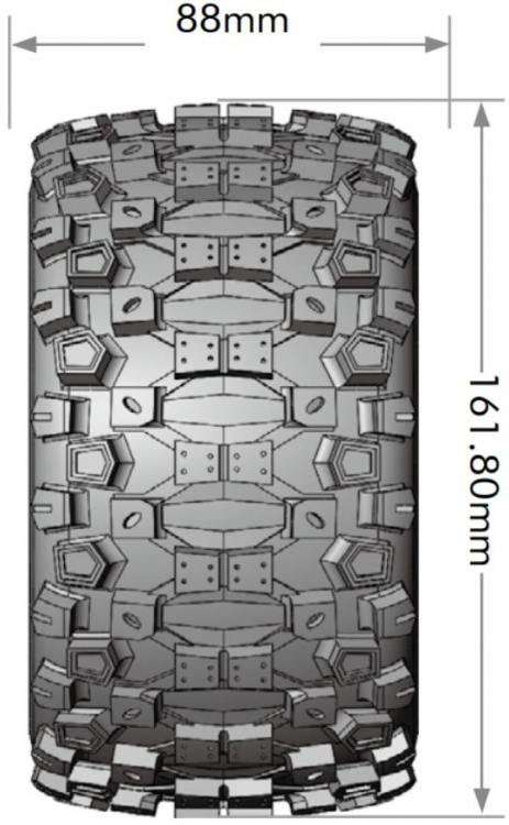 Louise ST-UPHILL Däck/Fälg 3.8 Sport Soft 2-pack - Bild 3