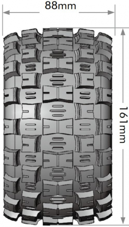 Louise ST-MCROSS Däck/Fälg 3.8 Sport Soft 2-pack - Bild 3