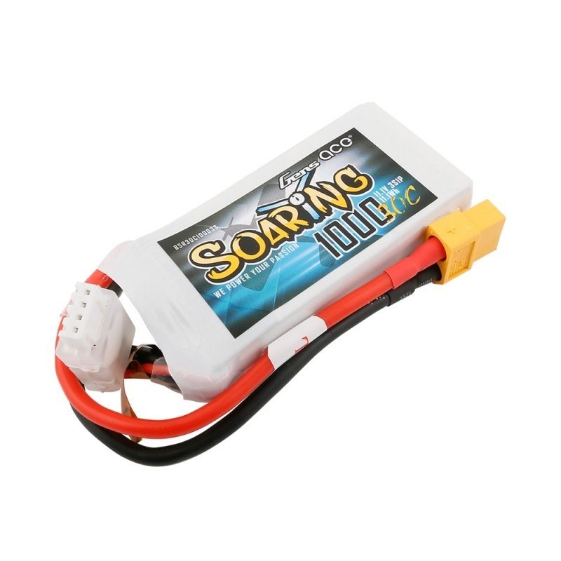 Lipo 11,1v 3S  30C XT60 1000mAh Gens Ace
