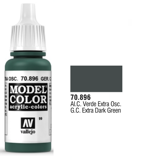 Modelcolor 70896 C. Extra Dark Green 17ml