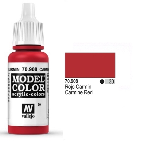 Modelcolor 70908 Carmine Red 17ml