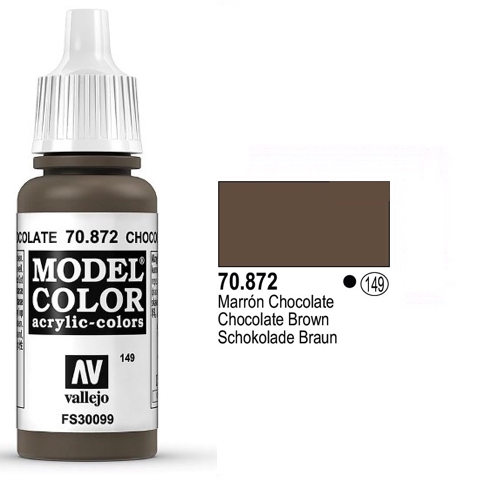 Modelcolor 70872 Chocolat Brown 17ml