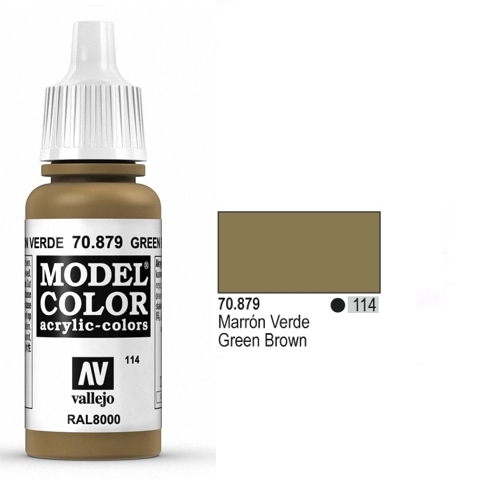 Modelcolor 70879 Green Brown 17ml