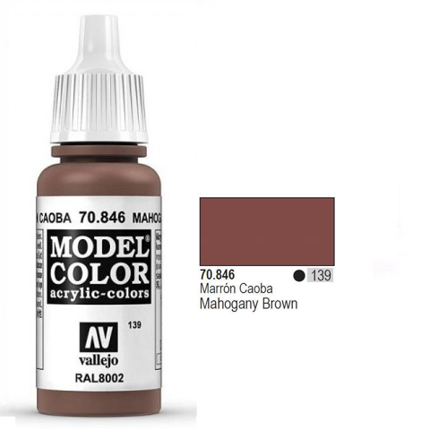 Modelcolor 70846 Mahogany Brown 17ml