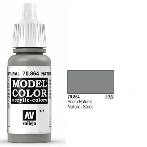 Modelcolor 70864 Natural Steel 17ml