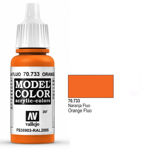Modelcolor 70733 Orange Fluo 17ml