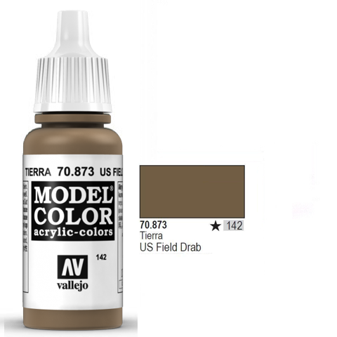 Modelcolor 70873 Us Field Drab 17ml