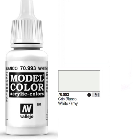 Modelcolor 70993 White Grey 17ml