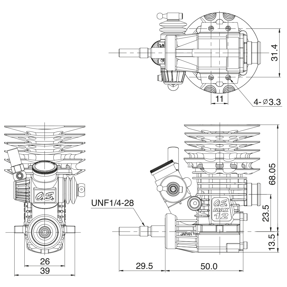 O.S. SPEED T1205 On-Road - Bild 8