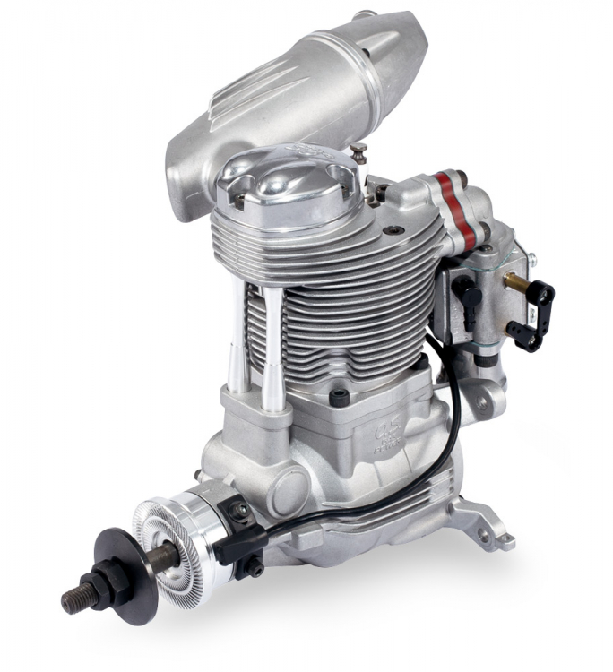 OS GF40 40cc 4-Takts Bensinmotor med Ljuddämpare - Bild 2