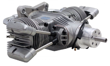 SAITO FG-100TS Twin 4-takts Bensinmotor