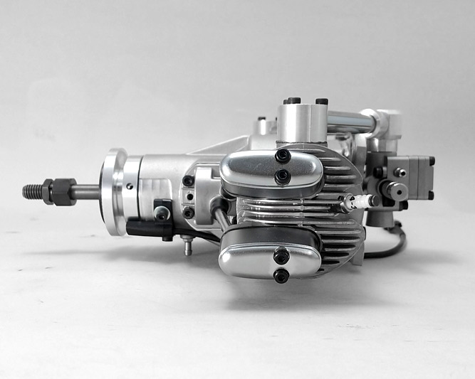 SAITO FG-41TS 41cc 4-takts Twin Bensinmotor - Bild 5
