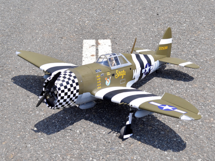 Seagull P-47G Thunderbolt 60 Master Scale Edition Byggsats - Bild 3