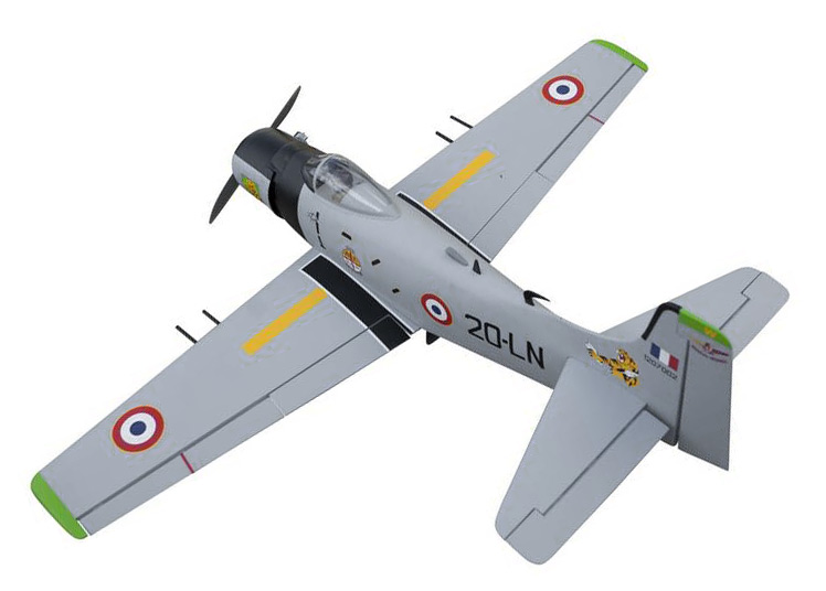 Seagull Skyraider Tiger 10-15cc ARF - Bild 3