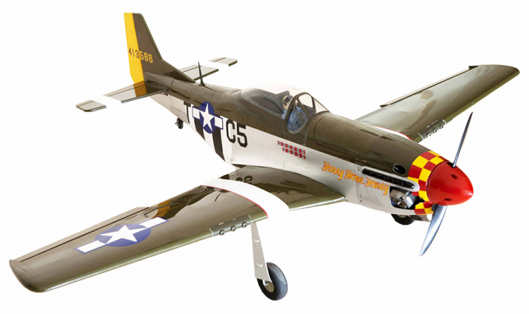 Seagull P51D Mustang 10cc Bensin 1.43m ARF - Bild 2