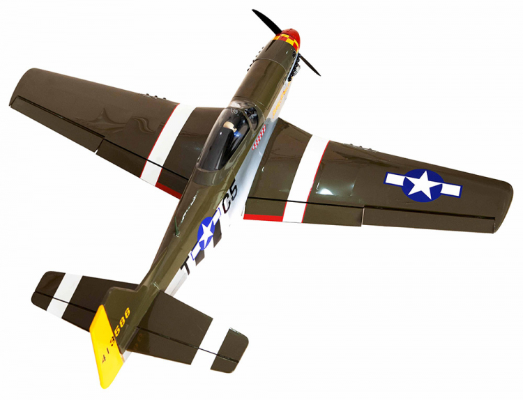 Seagull P51D Mustang 10cc Bensin 1.43m ARF - Bild 4