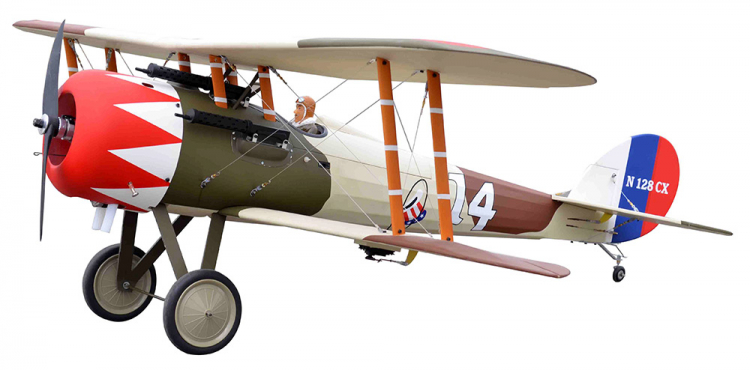 Seagull Nieuport 28 Replica Bipe 20-26cc Gas ARF - Bild 3