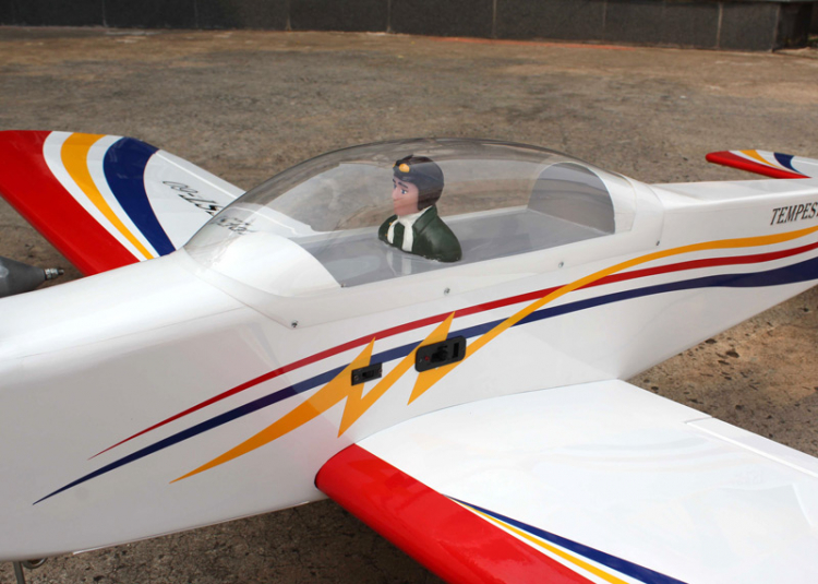 Seagull Tempest Trainer 2060mm - 15cc Gas/EP ARF - Bild 7