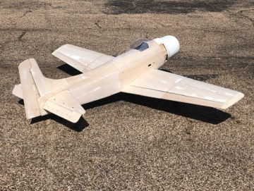 Seagull Skyraider 35-60cc Bensin 2.15m ARF utan Klädsel