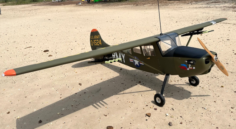 Seagull Cessna L-19A Bird Dog 2502mm 35-40cc - Bild 4