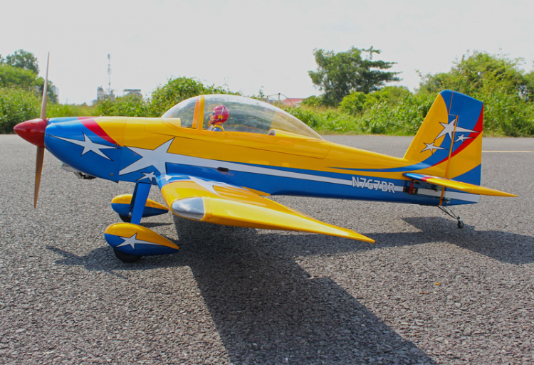 Seagull RV-8 180cm 35-40cc Bensin ARF - Bild 7