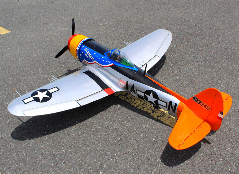 Seagull P-47 Thunderbolt Tarheel Hal 1779mm ARF 30-40cc - Bild 7