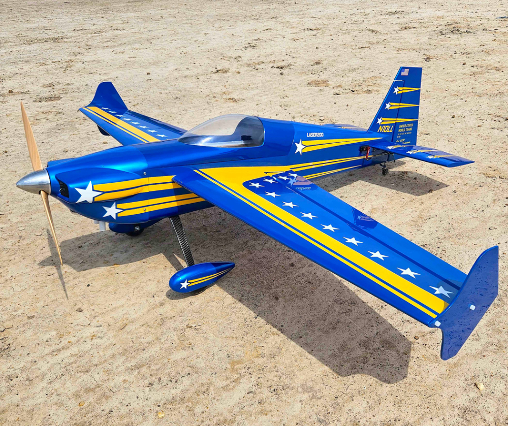 Seagull Laser 200 193cm 35-40cc Bensin 3D/Aerobatic - Bild 2