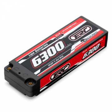 Sunpadow Li-Po Batteri 2S 7,4V 6300mAh 110C Hard 4mm
