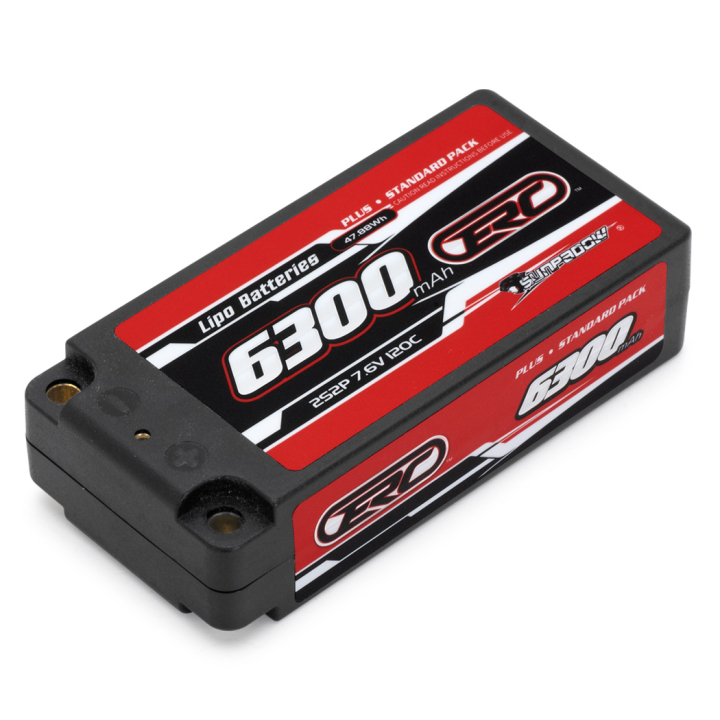 Sunpadow Li-Po Batteri 2S 7,6V 6300mAh 120C HV Hard