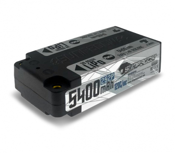 Sunpadow Li-Po Batteri 2S 7,4V 5400mAh 120C Shorty