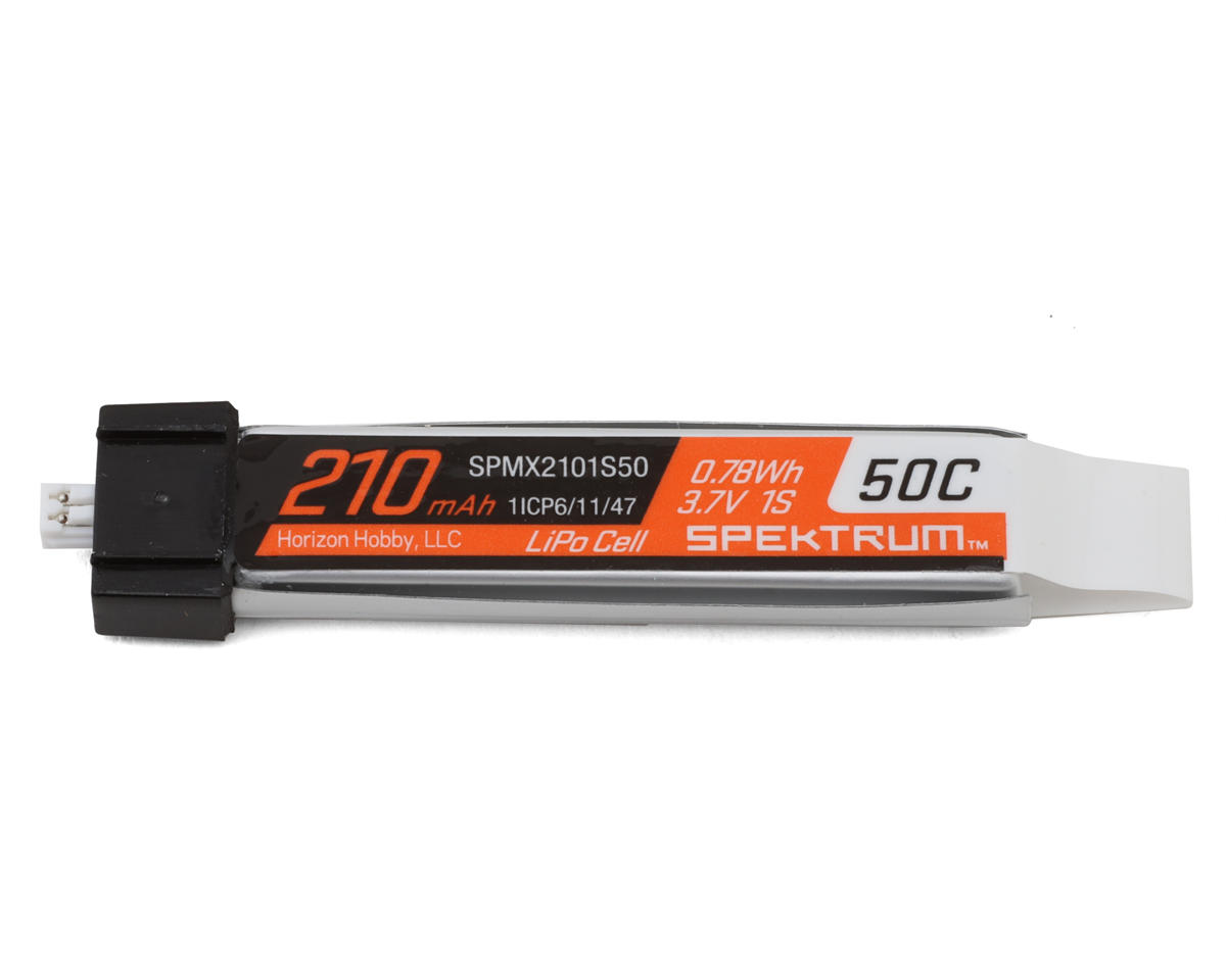 Lipo 3.7V 1S 210mAh JST PH1.25mm Spektrum