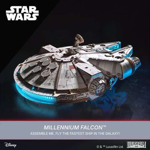 Ugears Millenium Falcon Star Wars - Bild 10
