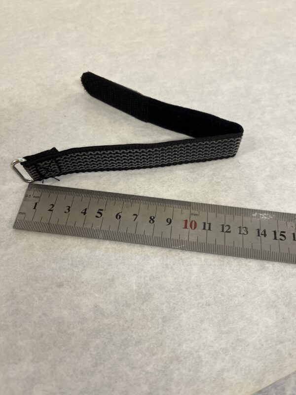 Kevlar Batteri strap med gummi