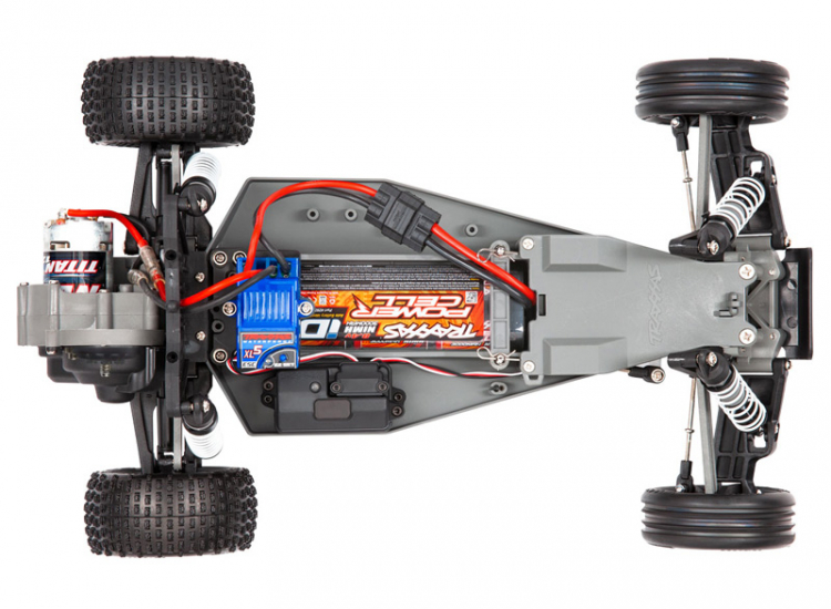 Traxxas Bandit 2WD 1/10 RTR TQ Med USB-C laddare/7 cell NiMH 3000mAh - Bild 2