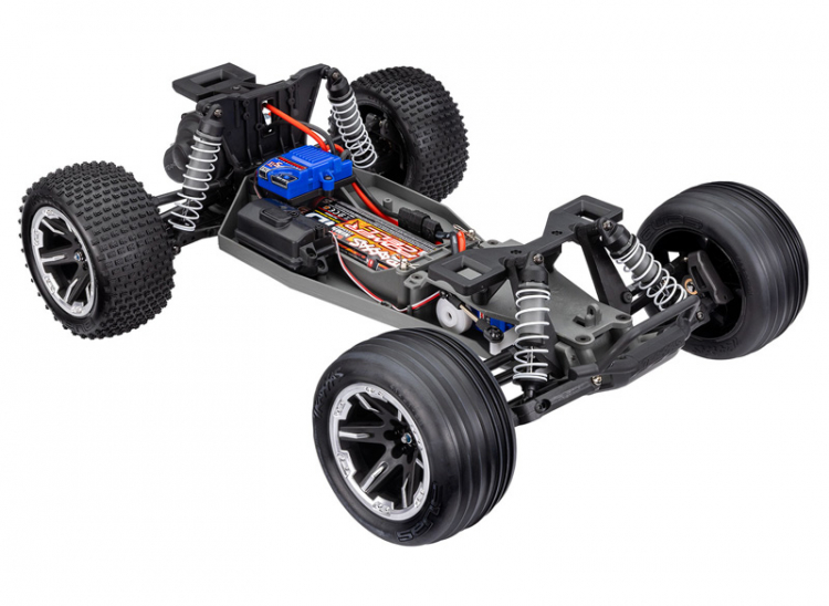 Traxxas Rustler 2WD 1/10 RTR TQ EHD USB-C Med Batt/Ladd - Bild 4