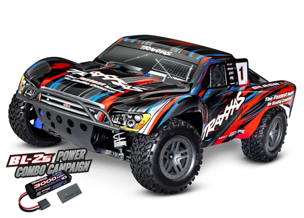 Traxxas Slash 4×4 Traxxas 1/10 RTR TQ BL-2s