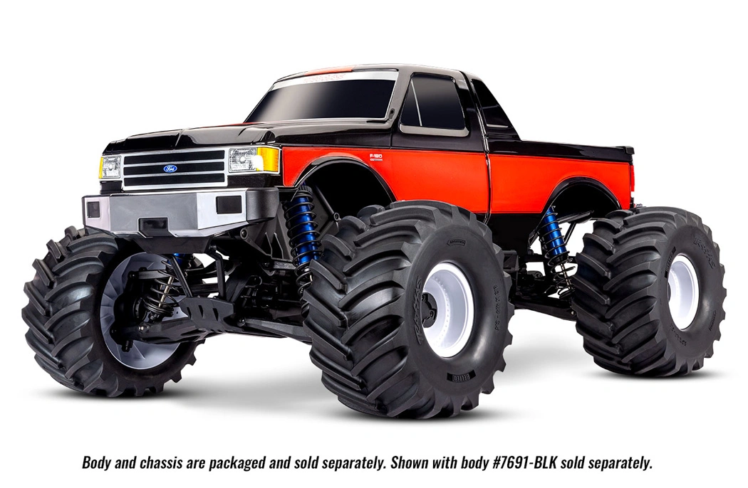 Traxxas X-Maxx MT 8S 4WD Brushless TQi TSM (utan Kaross) - Bild 6