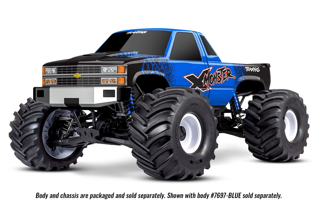 Traxxas X-Maxx MT 8S 4WD Brushless TQi TSM (utan Kaross) - Bild 5