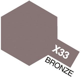 Tamiya 81533 Akryl färg X-33 Bronze 10ml