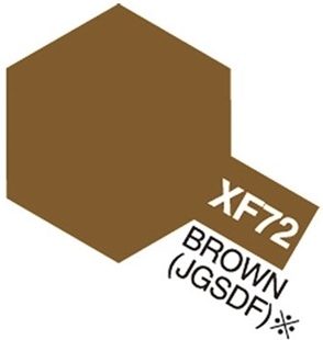 Tamiya 81772 Akryl färg XF-72 Brown 10ml