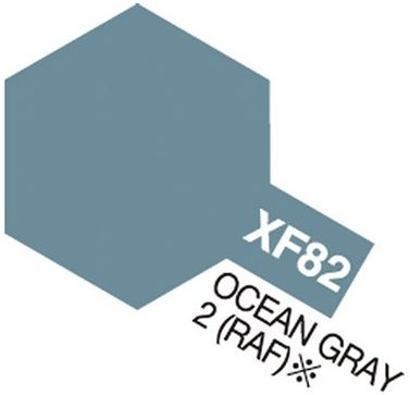 Tamiya 81782 Akryl färg XF-82 Ocean Grey 10ml