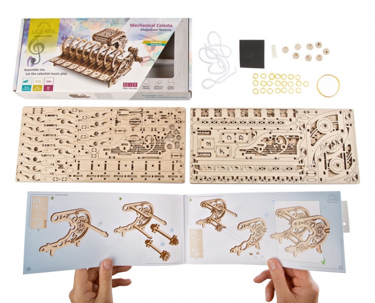 Ugears Mechanical Celesta - Bild 5