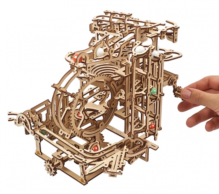 Ugears Marble Run Stepped Hoist - Bild 2