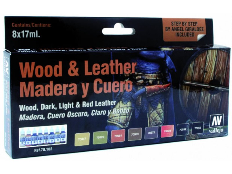 Vallejo 70182 wood & leather 17ml
