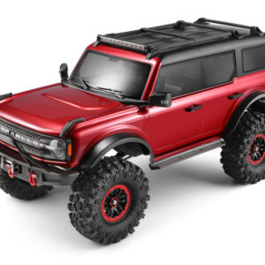 WL 104020 4WD Crawler Truck m. Vinsch 1/10 RTR Röd